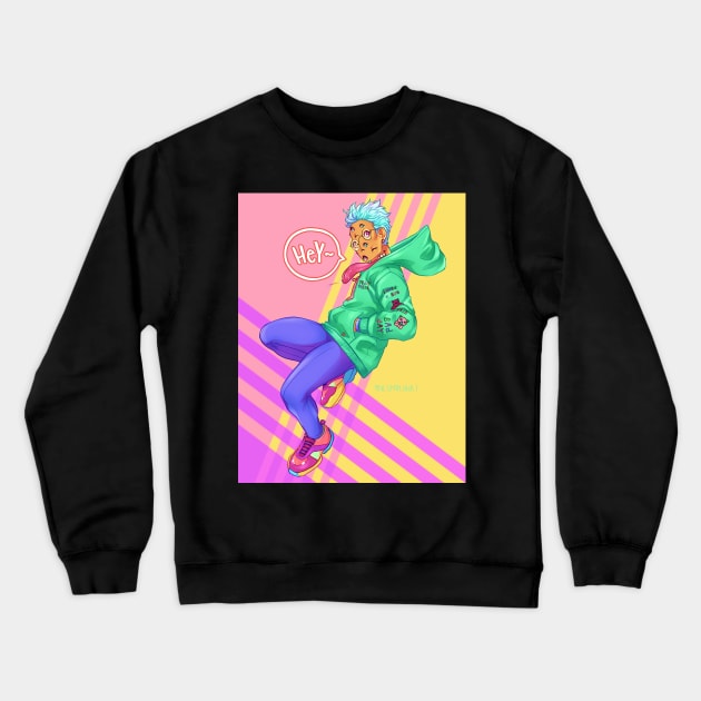 Cctv Crewneck Sweatshirt by onesmolhurt